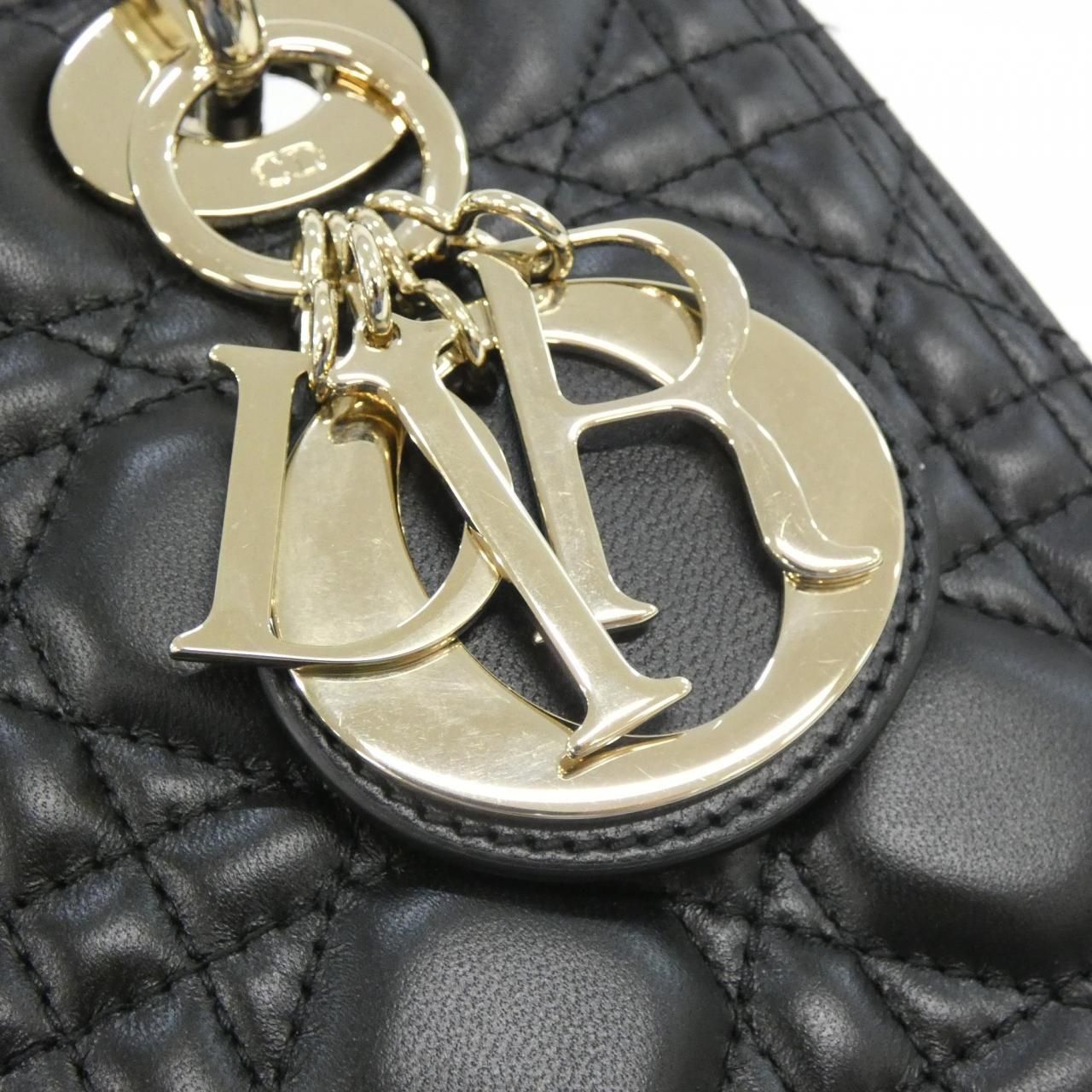 Dior Lady Bag Handbag Black — view 4