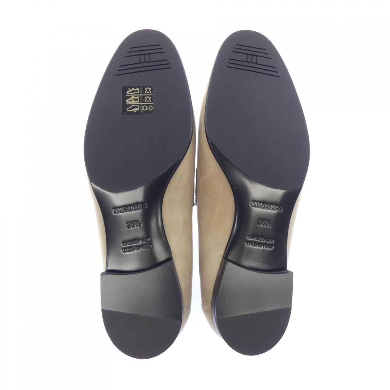Hermes Paris Sneakers Beige — view 4