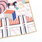 Hermes Heremes Horse Club Carre Shawl Scarf — view 2