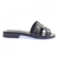 Hermes Oran Sandals Black