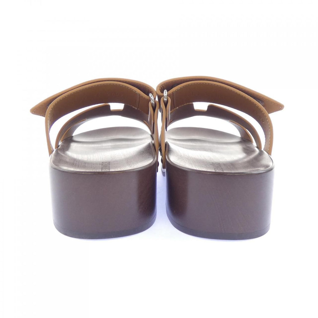 Hermes Cos Sandals Brown — view 5
