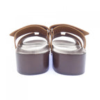 Hermes Cos Sandals Brown — view 5