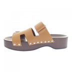 Hermes Cos Sandals Brown — view 2