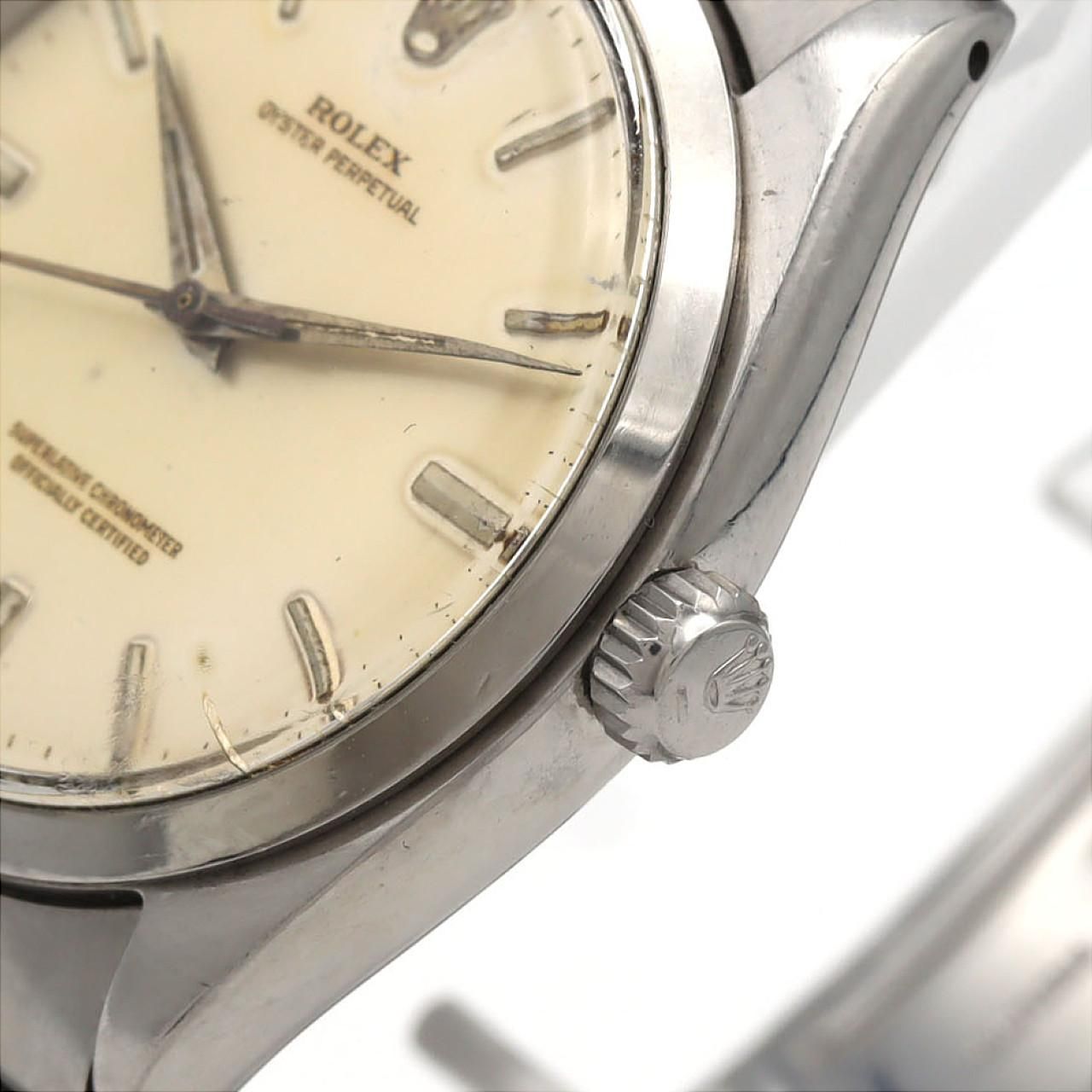 Rolex Oyster Perpetual SS Automatic Winding Watch — view 3