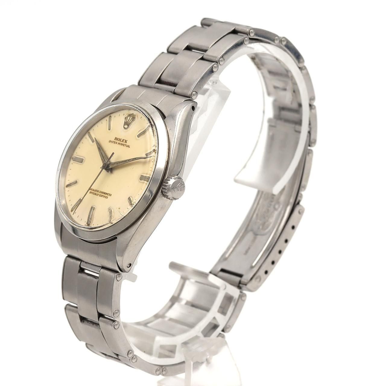 Rolex Oyster Perpetual SS Automatic Winding Watch — view 2