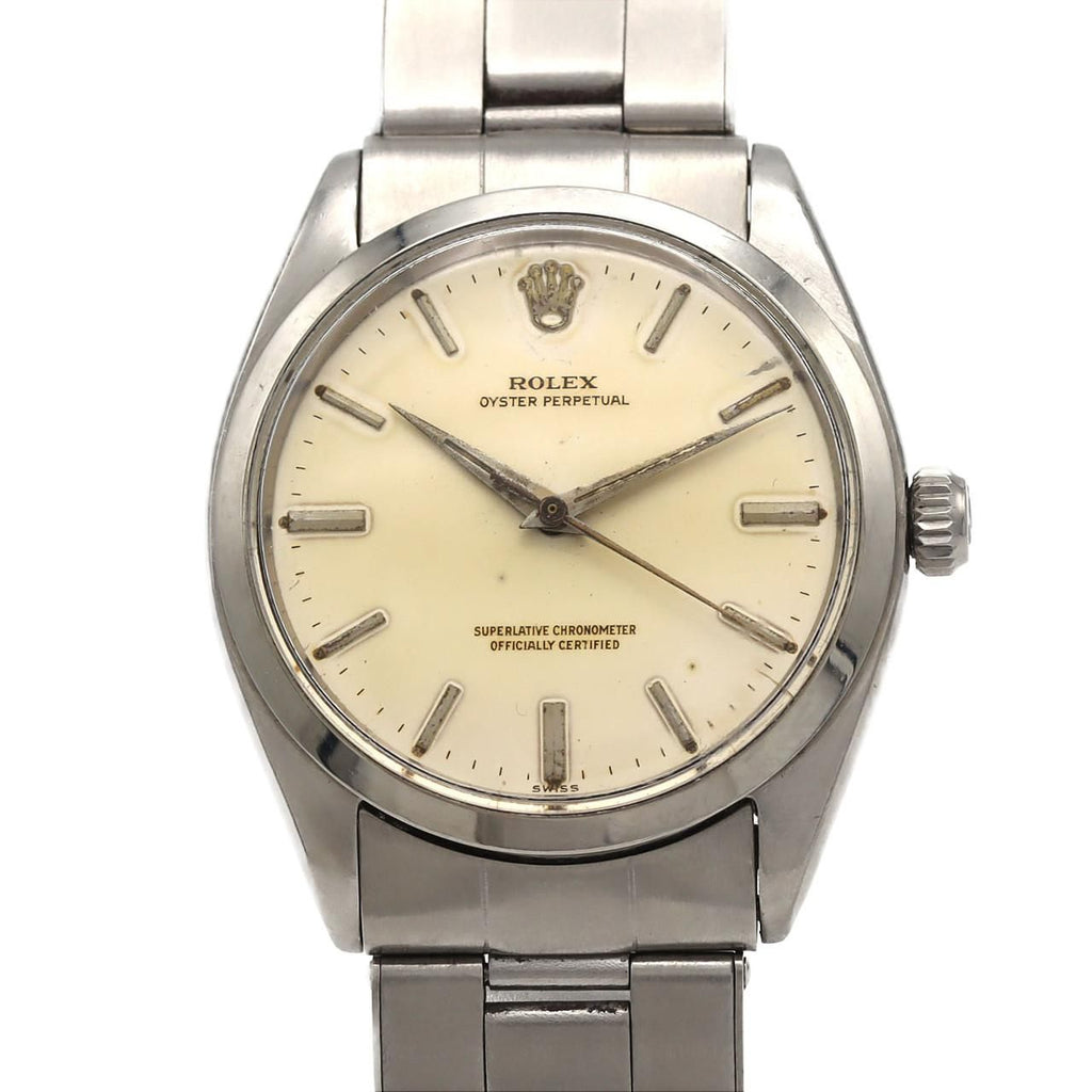 Rolex Oyster Perpetual SS Automatic Winding Watch