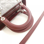 Dior Lady Bag Handbag Gray — view 5