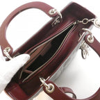 Dior Lady Bag Handbag Gray — view 6