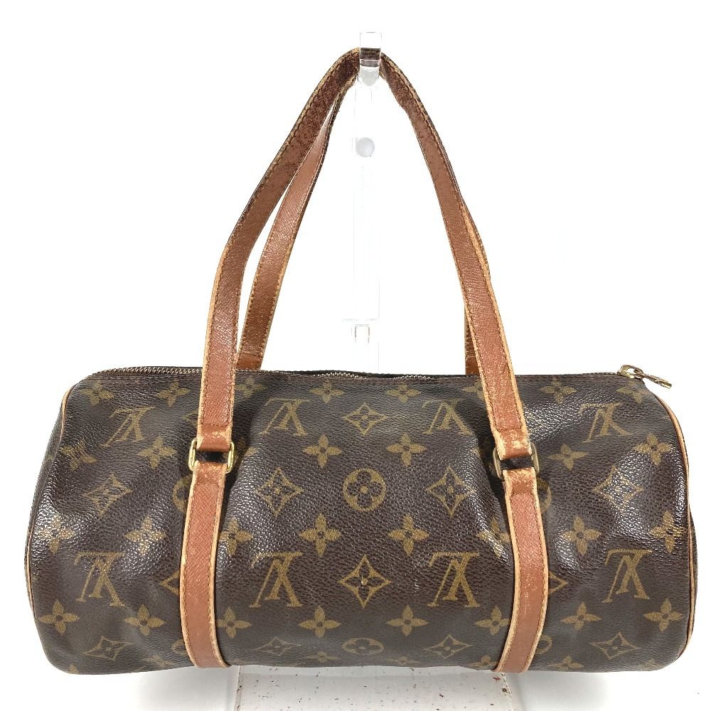 Louis Vuitton Handbag Papillon 30 Monogram Canvas Brown — view 2