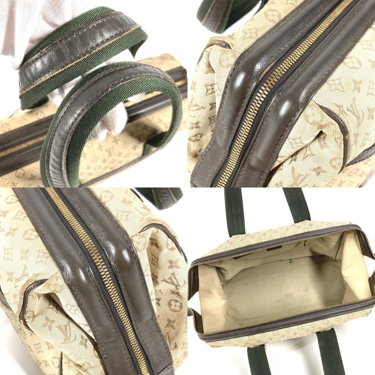 Louis Vuitton Handbag Josephine GM Monogram Mini Canvas Khaki — view 8