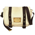 Louis Vuitton Shoulder Bag Besace PM Canvas Ecru White