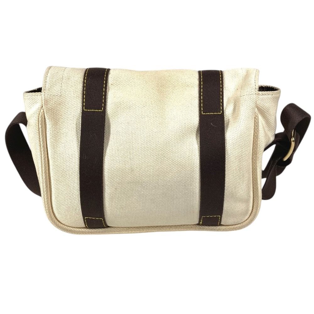 Louis Vuitton Shoulder Bag Besace PM Canvas Ecru White — view 2