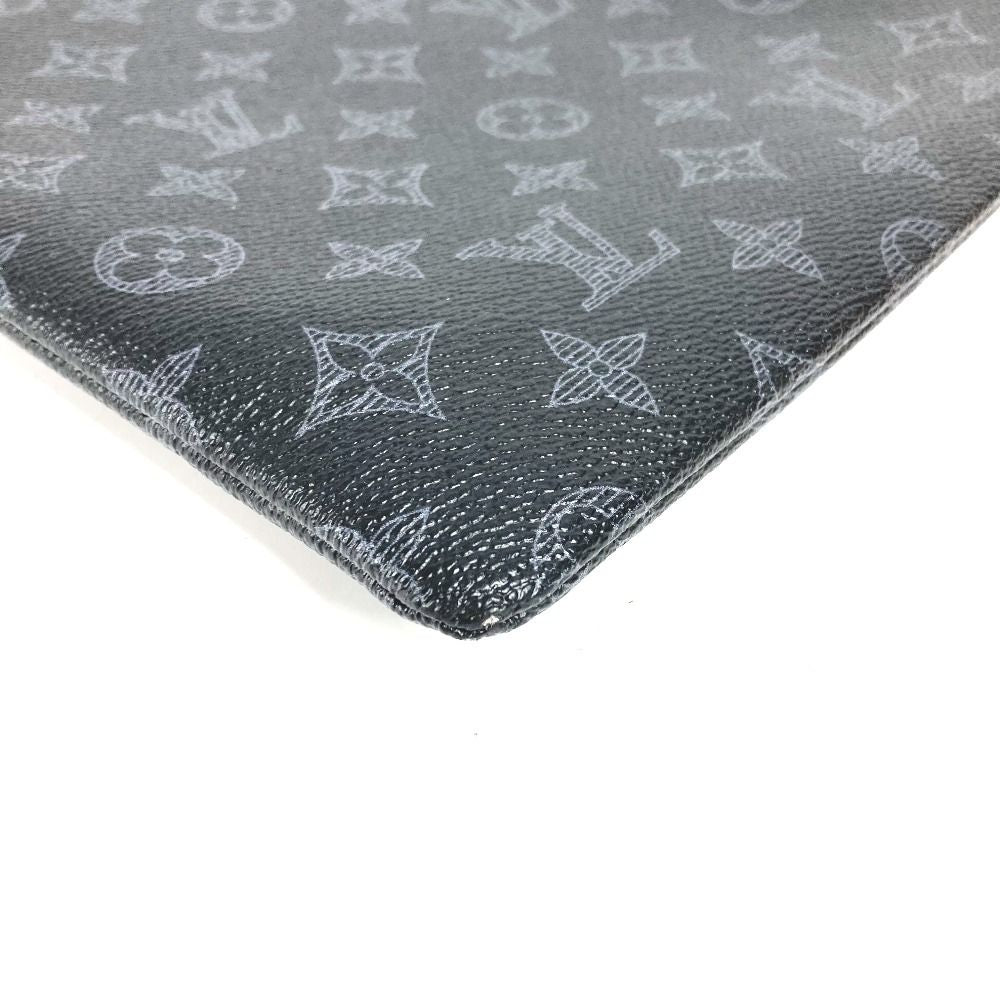 Louis Vuitton Clutch Pochette Apollo Vivienne Monogram Eclipse Canvas Black — view 5