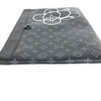 Louis Vuitton Clutch Pochette Apollo Vivienne Monogram Eclipse Canvas Black — view 4