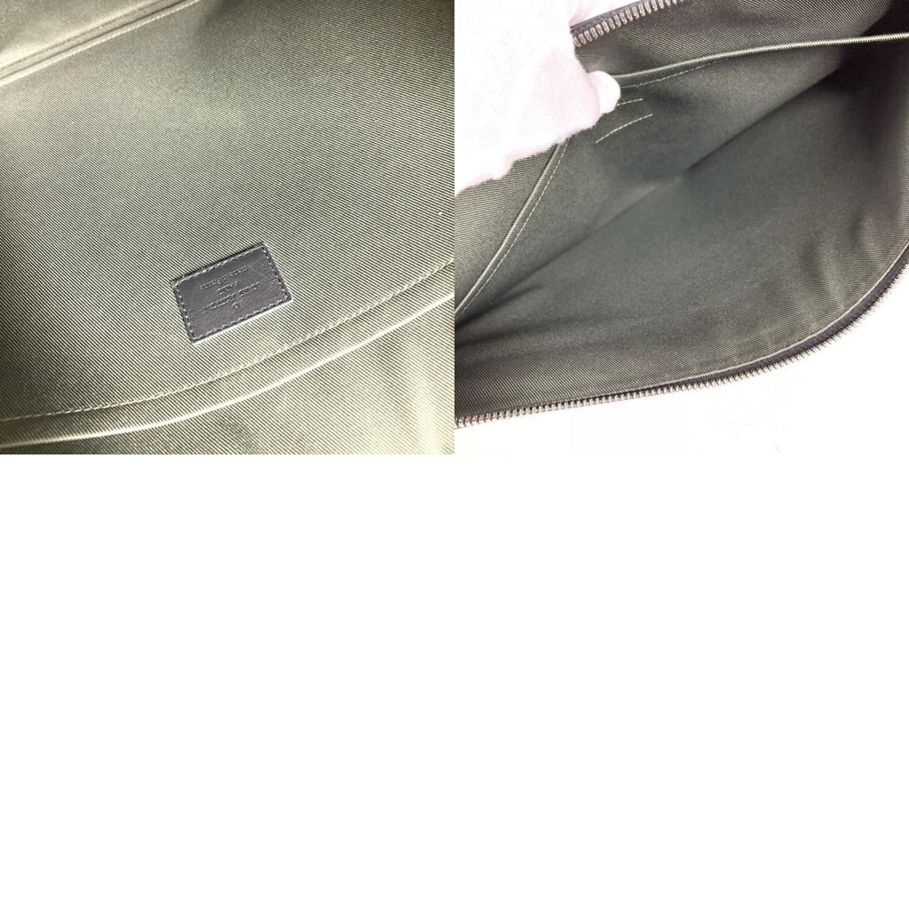Louis Vuitton Clutch Pochette Apollo Vivienne Monogram Eclipse Canvas Black — view 9