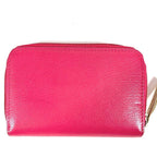 Chanel Coin Case CC Logo Leather Pink — view 6