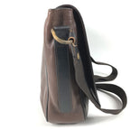 Louis Vuitton Shoulder Bag Omaha Utah Leather Cafe Brown — view 4