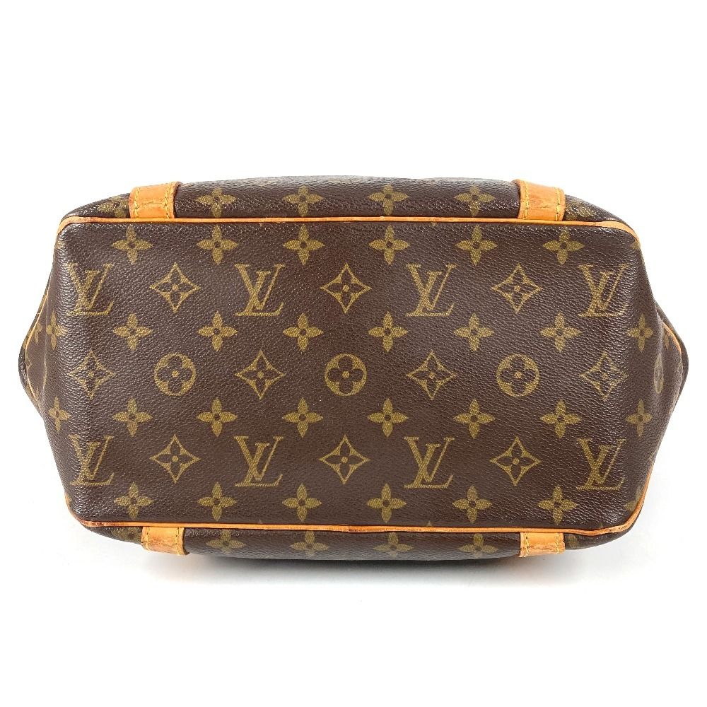 Louis Vuitton Shoulder Bag Sac Shopping Monogram Canvas Brown — view 5