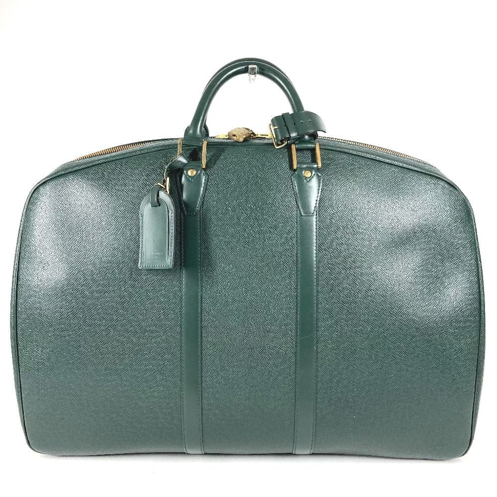 Louis Vuitton Boston Bag Elanga Anpoche Taiga Leather Epi Sea Green