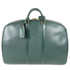 Louis Vuitton Boston Bag Elanga Anpoche Taiga Leather Epi Sea Green
