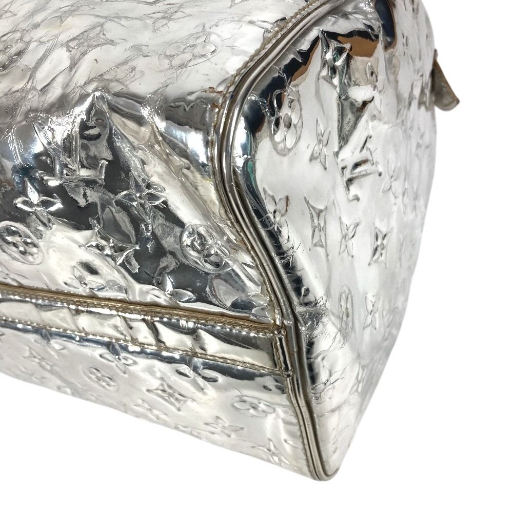 Louis Vuitton Handbag Speedy 35 Leather Arjan Silver — view 6
