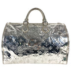Louis Vuitton Handbag Speedy 35 Leather Arjan Silver — view 2