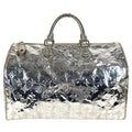 Louis Vuitton Handbag Speedy 35 Leather Arjan Silver