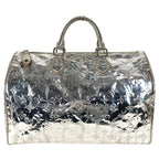 Louis Vuitton Handbag Speedy 35 Leather Arjan Silver