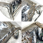 Louis Vuitton Handbag Speedy 35 Leather Arjan Silver — view 7