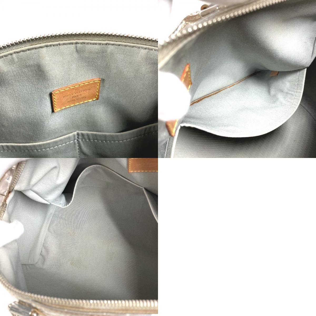 Louis Vuitton Handbag Speedy 35 Leather Arjan Silver — view 9