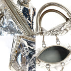 Louis Vuitton Handbag Speedy 35 Leather Arjan Silver — view 8
