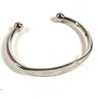 Louis Vuitton Bangle Jungkook Monogram Metal Silver Bracelet — view 2