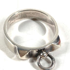 Hermes Ring Collier de Chien Logo Silver — view 2