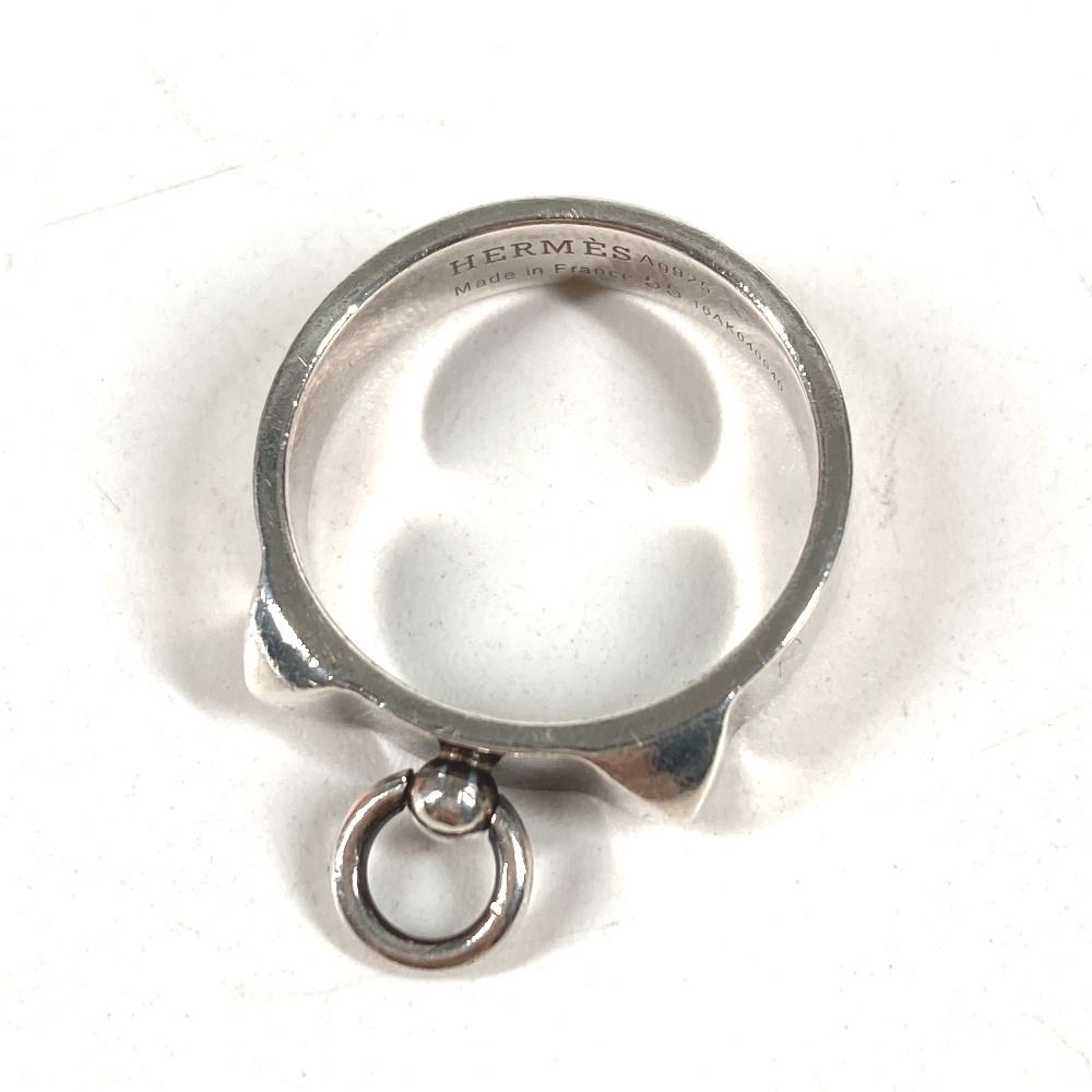 Hermes Ring Collier de Chien Logo Silver — view 7