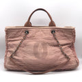 Chanel CC Logo Large Shopping Tote 2-Way Chain Shoulder Bag Price Negotiation