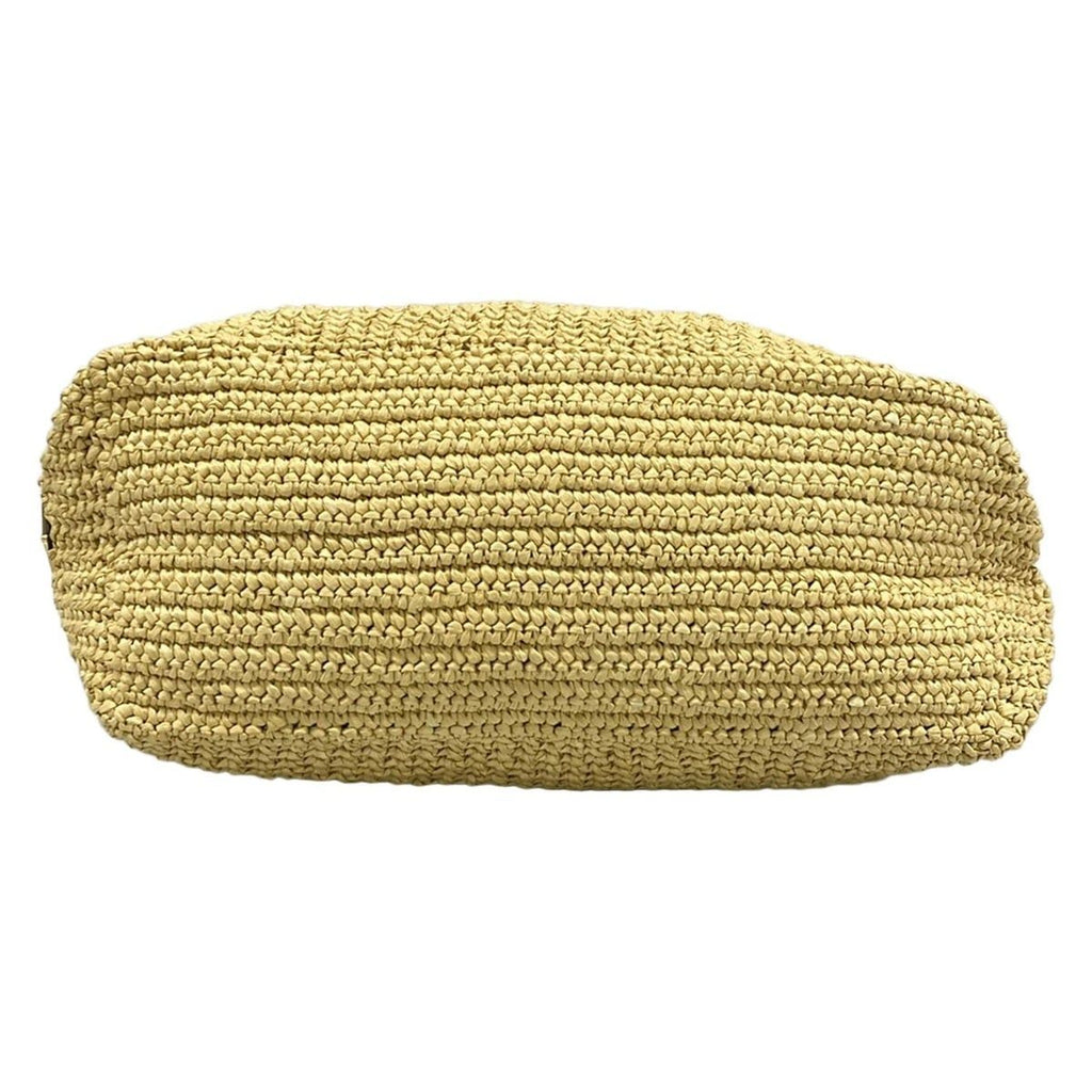 Prada Tote Crochet Beige Black — view 5