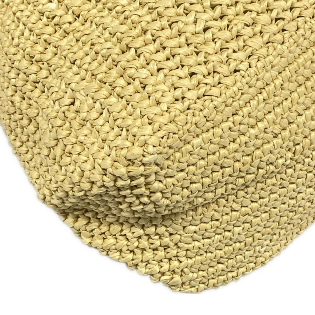 Prada Tote Crochet Beige Black — view 6