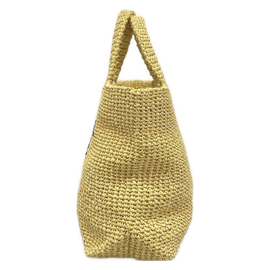 Prada Tote Crochet Beige Black — view 4