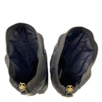 Chanel Long Boots 37 C Black Gold 2-Way Nylon Cover Removable with Pocket — view 7