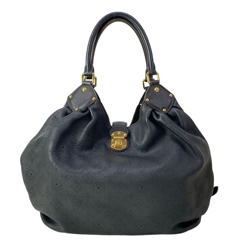 Louis Vuitton Handbag Mahina L Noir Leather