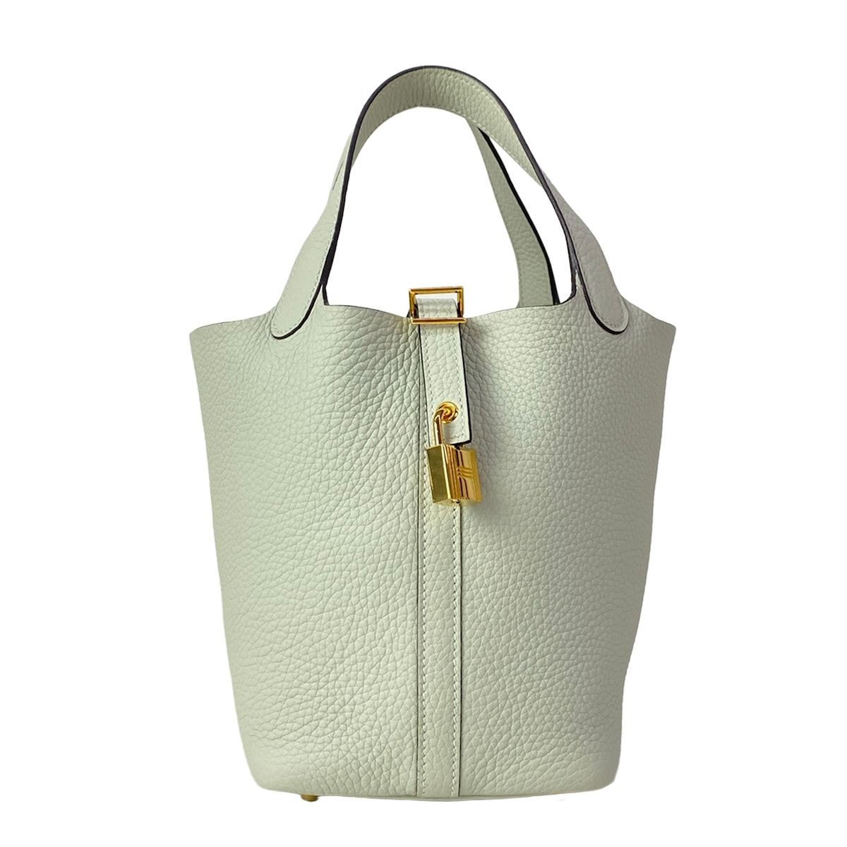 Hermes Handbag Picotin Lock PM Grineve Gold — view 2