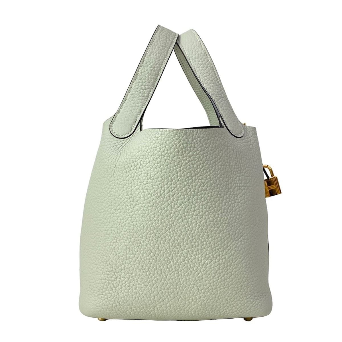 Hermes Handbag Picotin Lock PM Grineve Gold — view 3