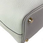 Hermes Handbag Picotin Lock PM Grineve Gold — view 6