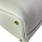 Hermes Handbag Picotin Lock PM Grineve Gold — view 9
