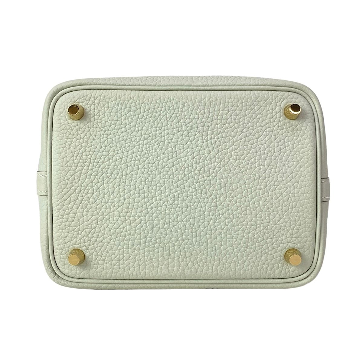 Hermes Handbag Picotin Lock PM Grineve Gold — view 5