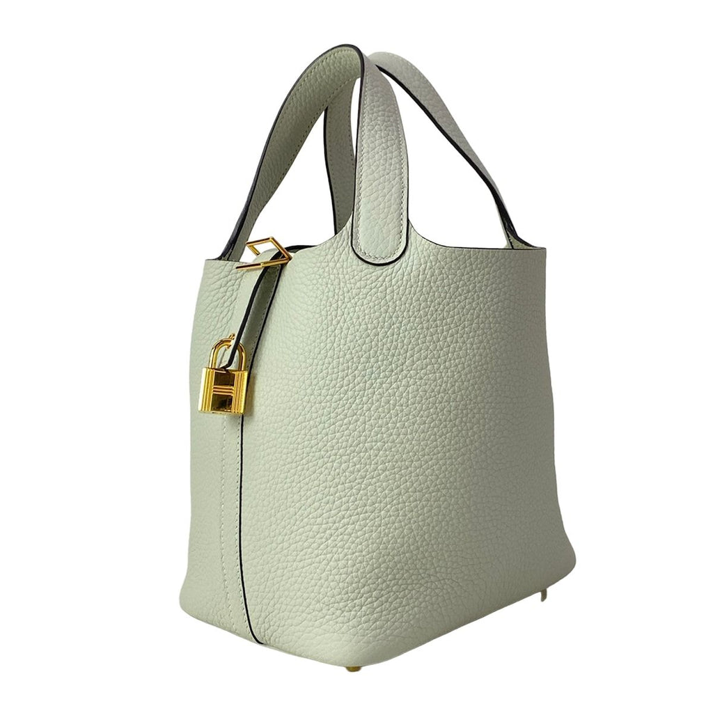 Hermes Handbag Picotin Lock PM Grineve Gold