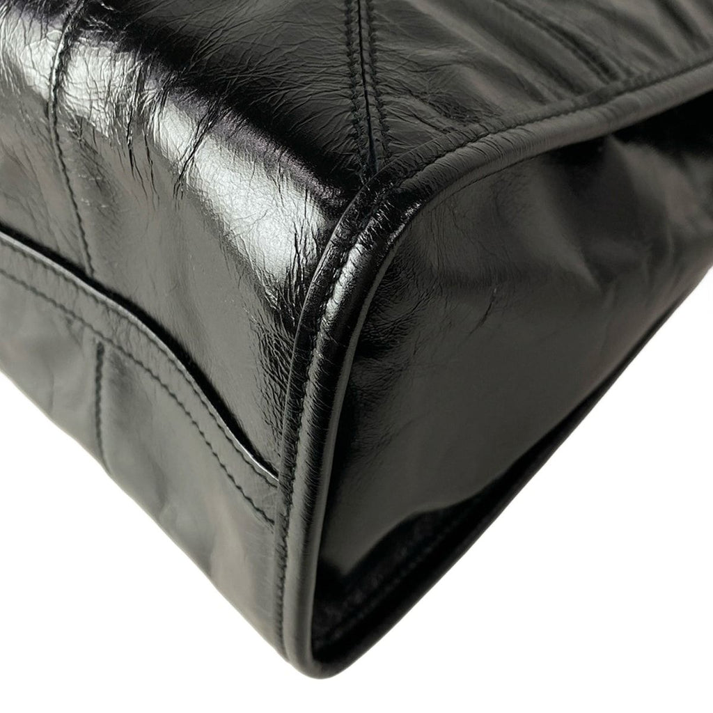 Prada Shoulder Bag Black Leather — view 6