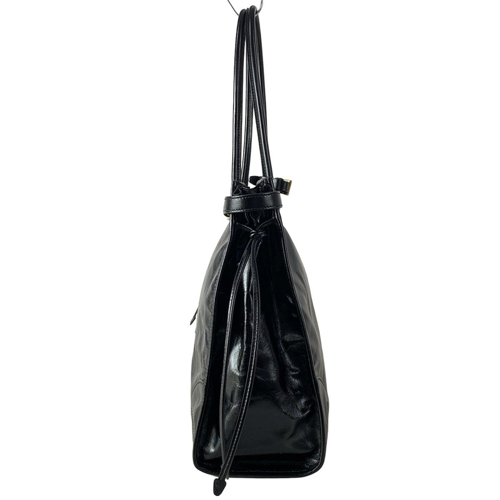 Prada Shoulder Bag Black Leather — view 4
