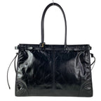 Prada Shoulder Bag Black Leather — view 3