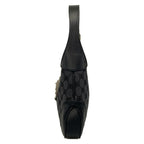 Gucci Shoulder Bag the Hacker-s Hobo Black Dark Gray Red Collaboration Leather — view 4